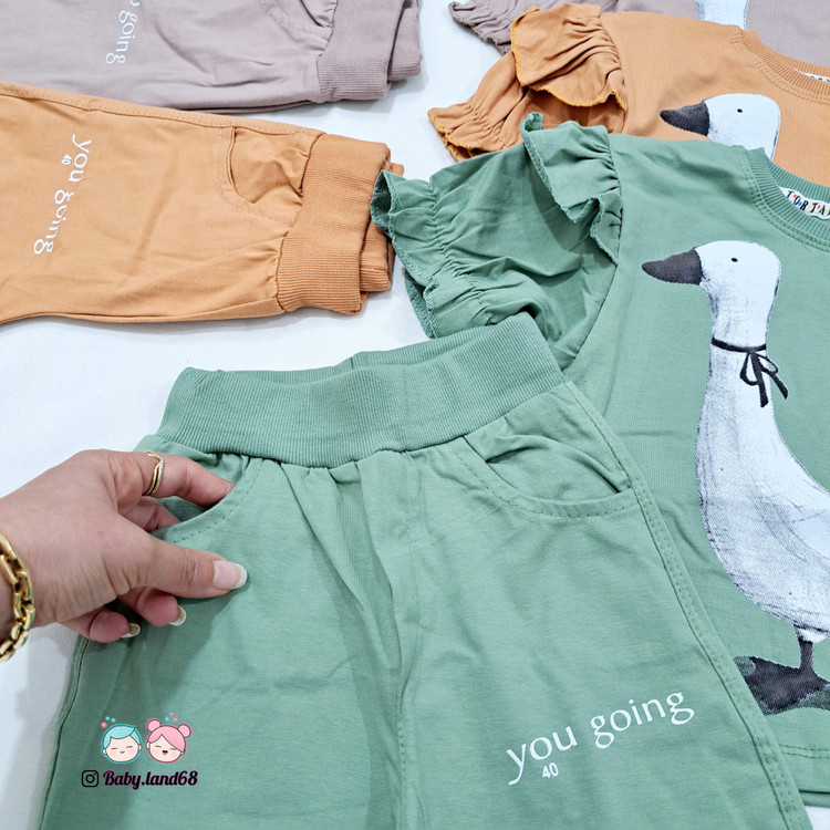 جیب شلوارک پنبهای دخترانه ۴ تا ۵ سال