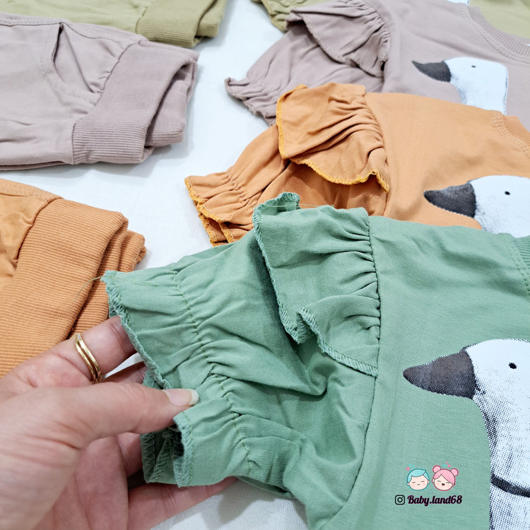 کراپ بچه گانه دخترانه پنبهای سرآسین چیندار