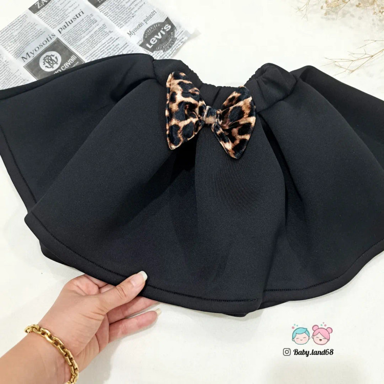 دامن پاپیون دار مجلسی بچگانه دخترانه ۲ تا ۸ سال