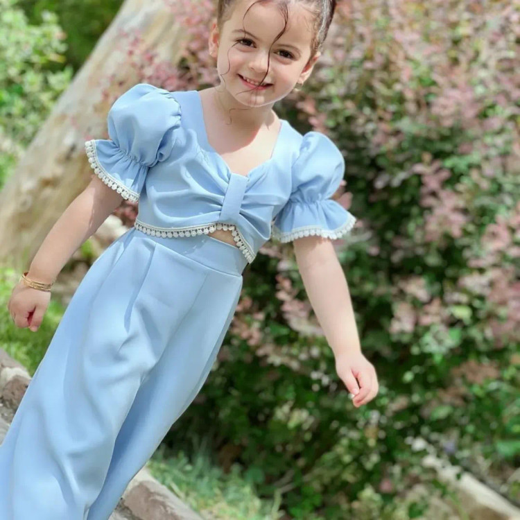 استایل مجلسی شیک بچگانه دخترانه ۲ تا ۶ سال