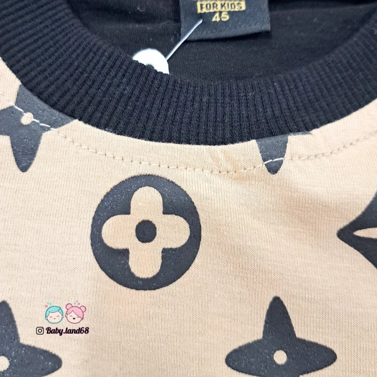 یقه تیشرت پنبه اسپرت پسرانه و دخترانه ۲ تا ۹ سال