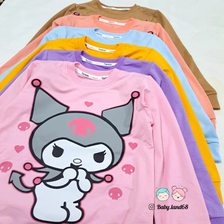 رنگ بندی بلوز دخترانه کرومی سایز ۵۰ و ۵۵