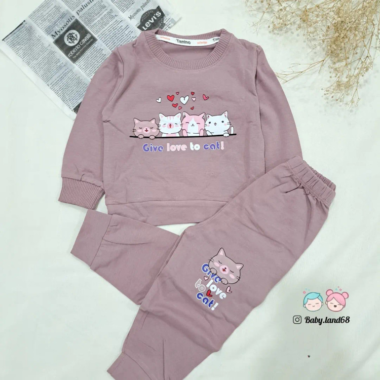 ست بلوز شلوار دخترانه ۶ ماه تا ۸ سال سایز ۳۵ تا ۵۰ جنس پنبه