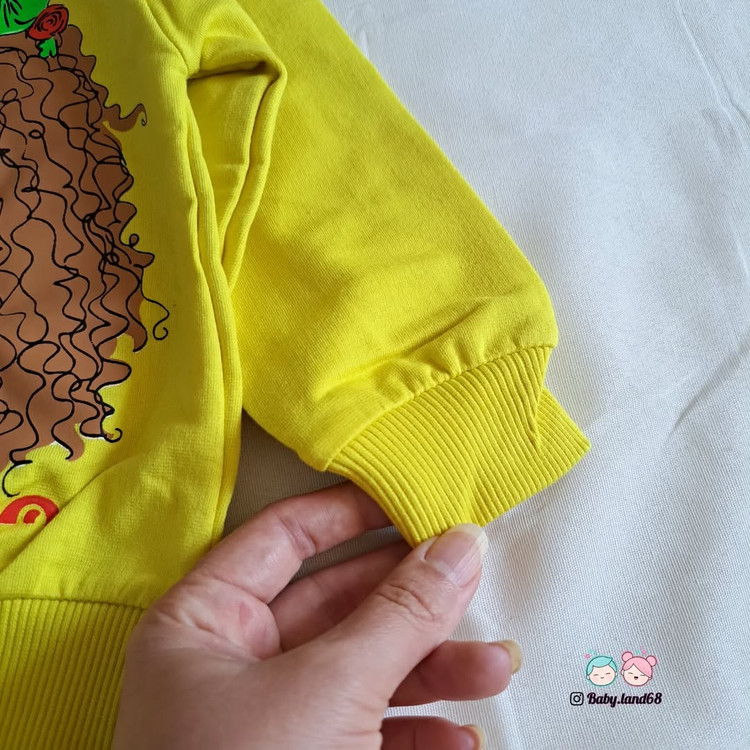 بلوز آستین بلند دخترانه یک تا ۵ سال جنس دورس پنبه با کیفیت