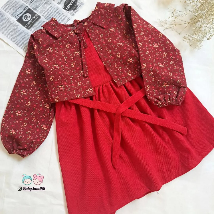 کت و سارافان کبریتی بچه گانه یلدایی