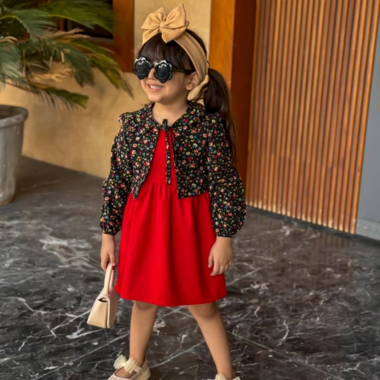 تنخور شیک کت و سارافون بچگانه دخترانه یلدایی