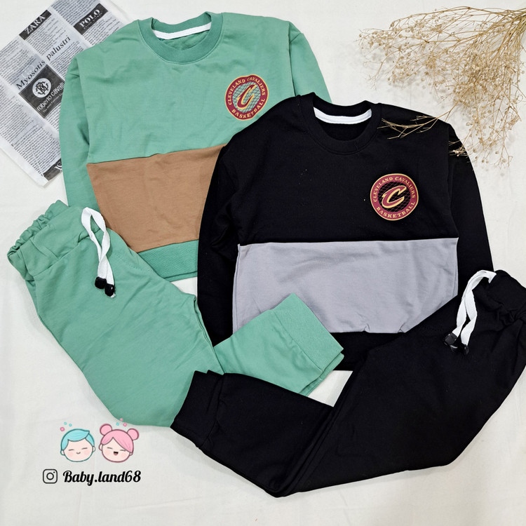 ست بلوز و شلوار دورس پنبه پسرانه ۲ تا ۹ سال