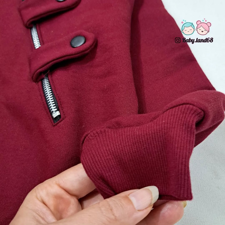 کش بافت آستین هودی تک بچه گانه اسپرت سایز ۴۵ تا ۷۰