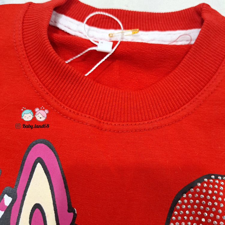 کش بافت دور یقه بلوز دورس بچگانه ۲ تا ۵ سال