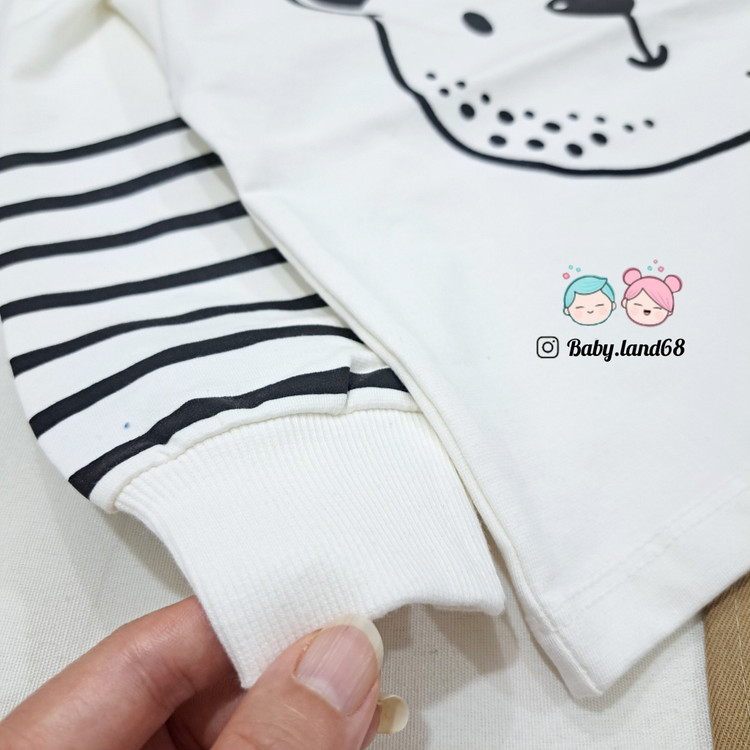 کشبافت آستین بلوز دورس پنبه بچگانه سایز ۳۵ تا ۵۰