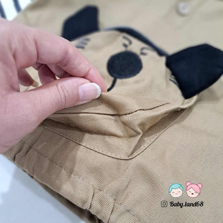 کیف بعد دار روی هودی بچگانه سایز ۳۵ تا ۵۰