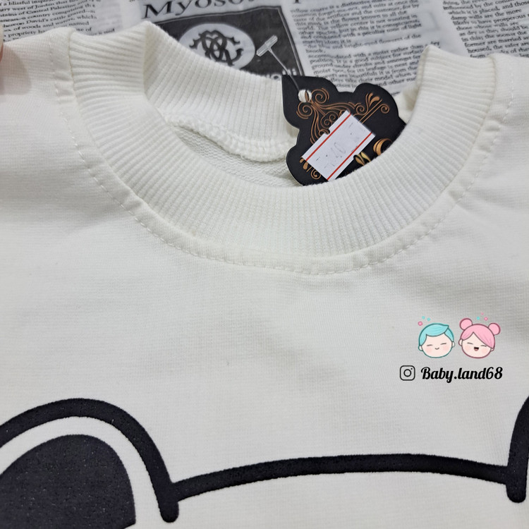 کشبافت یقه بلوز دورس پنبه بچگانه ۱ تا ۷ سال