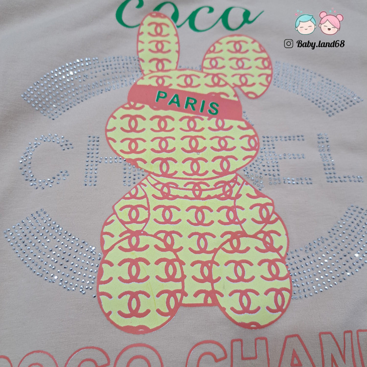 چاپ زول روی بلوز دورس پنبه بچگانه دخترانه ۶ تا ۱۰ سال بدون ترک خوردگی و پوسته شدن