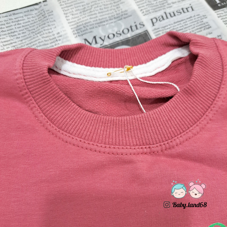 کش بافت دور یقه بلوز دورس پنبه بچگانه سایز ۵۰ تا ۶۰