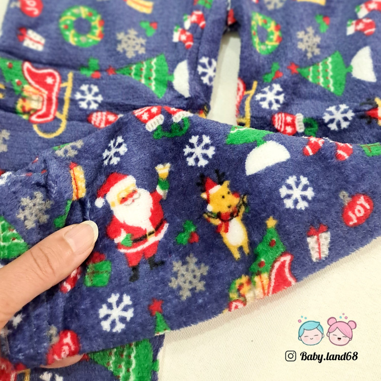 شلوار حوله ای وارداتی بچگانه سایز ۶۰ تا ۹۰ مناسب ۳ تا ۱۱ سال گرم و نرم مناسب فصل سرما طرح بابانوئل