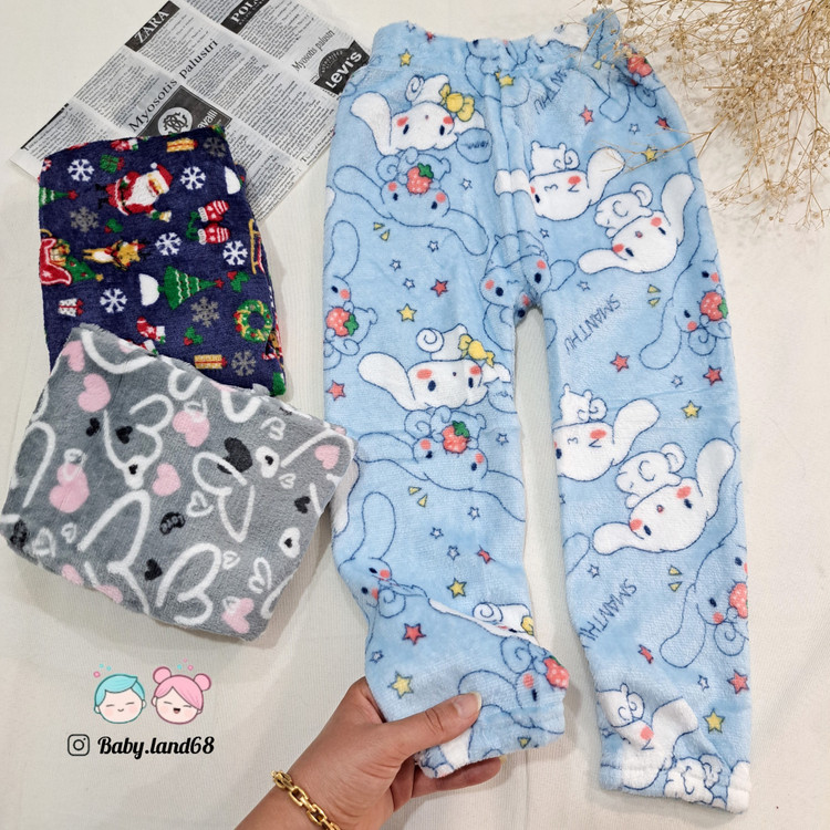 شلوار حوله ای وارداتی بچگانه سایز ۶۰ تا ۹۰ مناسب ۳ تا ۱۱ طرح سینمارول