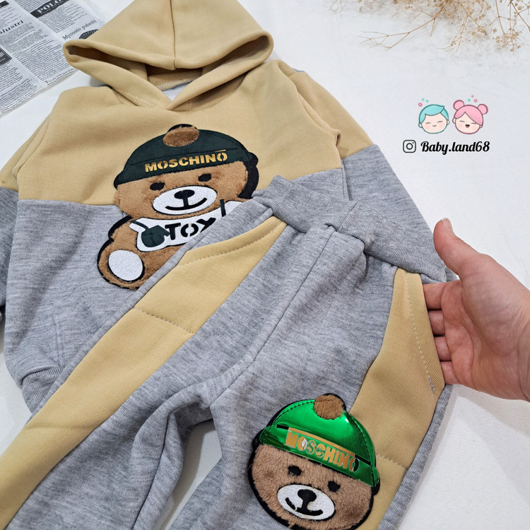 جیب شلوار تو کرکی بچگانه اسپرت سایز ۴۰ تا ۵۵ مناسب ۲ تا ۹ سال