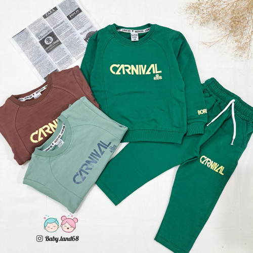 ست بلوز و شلوار نیم بگ رگه دوزی شده بچه گانه پسرانه سایز ۴۰ و ۴۵ مناسب ۲ تا ۵ سال جنس دورس پنبه