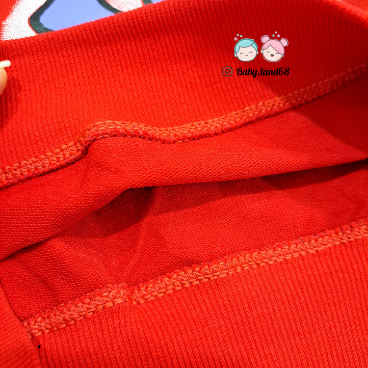 دوخت تمیز و با کیفیت داخل بلوز دورس بچگانه پسرانه سایز ۴۰ و ۴۵