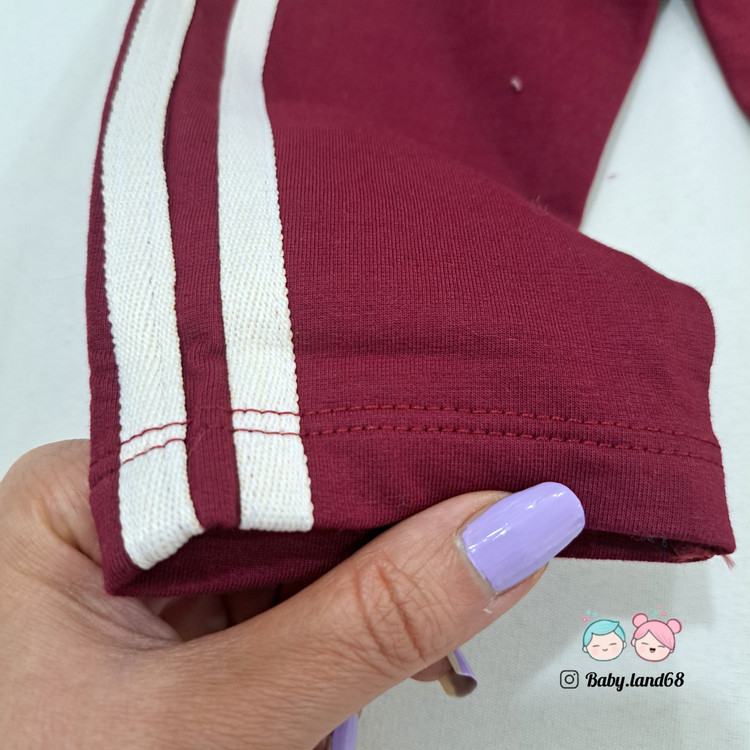 دوخت تمیز نوار شلوار بچگانه اسپرت ۱ تا ۶ سال