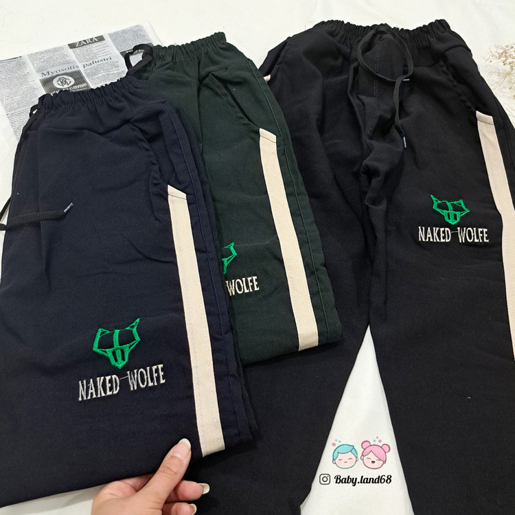 تفاوت ۳ رنگ یشمی و سورمه ای و مشکی شلوار جاگر بچگانه ۱۰ تا ۱۵ سال