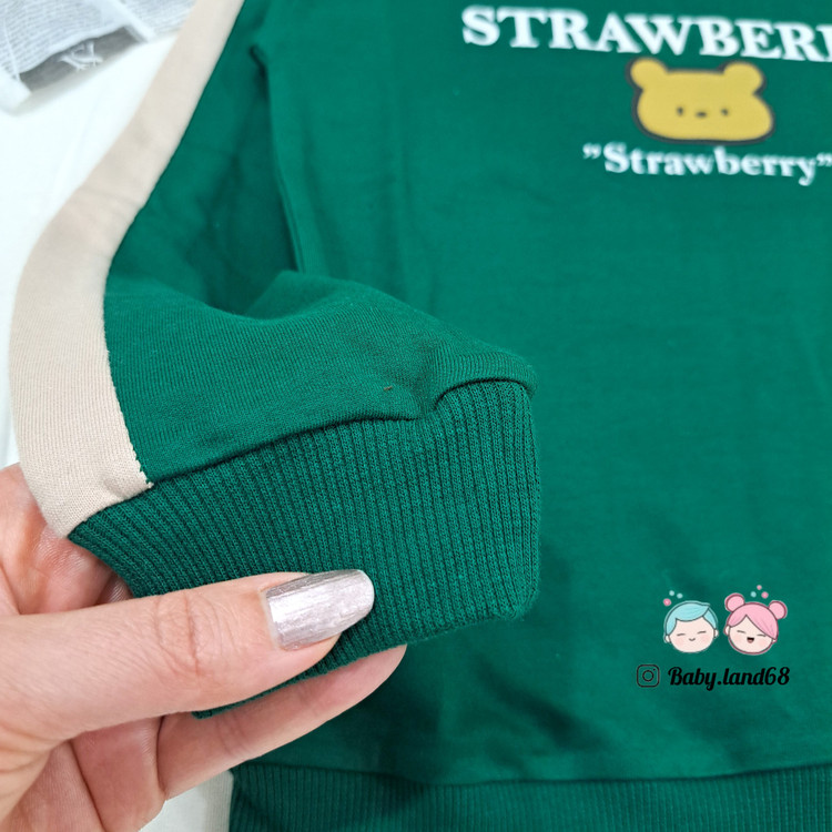 کشبافت سر آستین بلوز دورس بچگانه پسرانه سایز ۵۰ و ۵۵