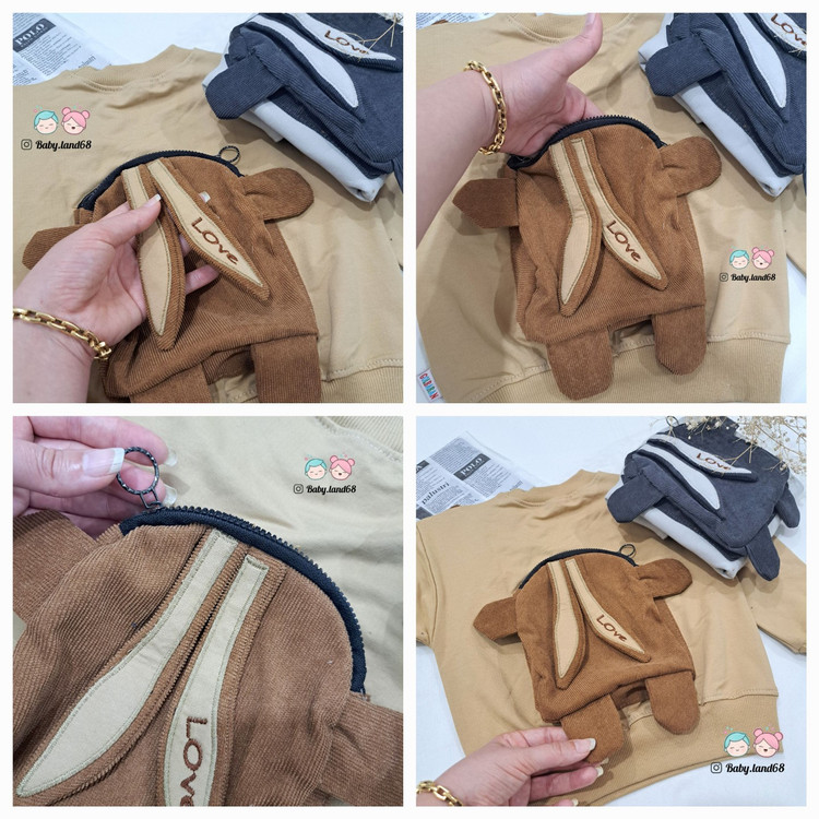 کوله پشتی عمق دار و جادار، پشت بلوز دورس پنبه بچگانه مناسب ۲ تا ۹ سال