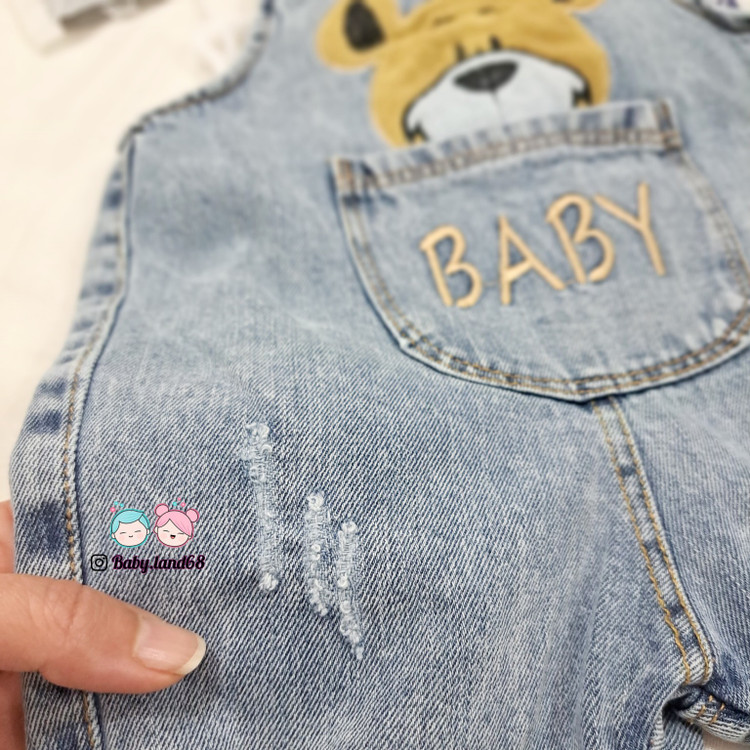 زاپ روی بیلرسوت جین بچگانه ۶ ماه تا ۳ سال