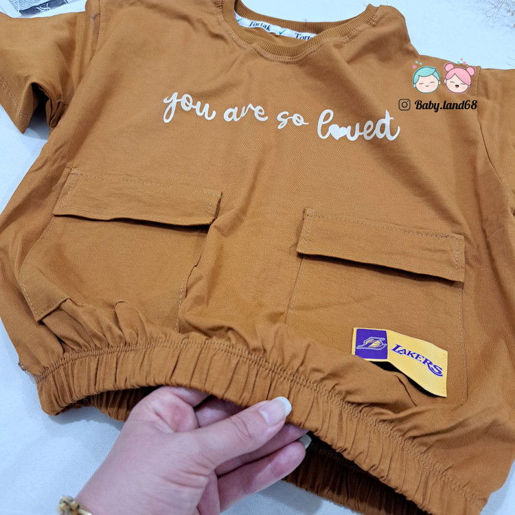 کش پائین کراپ دخترانه نوجوان سایز ۶۰ و ۶۵