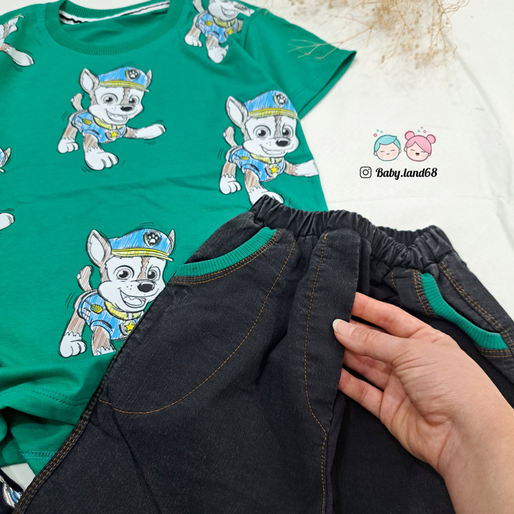 فاق شلوارک لی کشی پسرانه ۶ تا ۹ سال