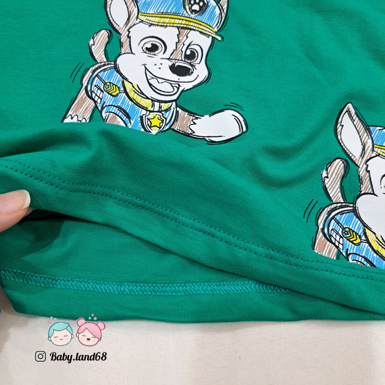 دوخت تمیز داخل تیشرت پنبه بچگانه ۶ تا ۹ سال