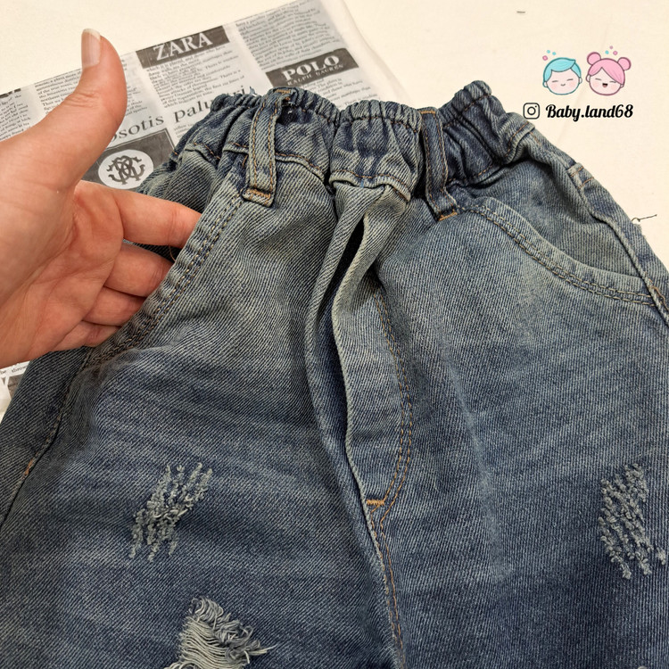 جیب شلوار لی بگ اسپرت سایز ۶۵ تا ۱۰۰ مناسب ۶ تا ۱۸ سال