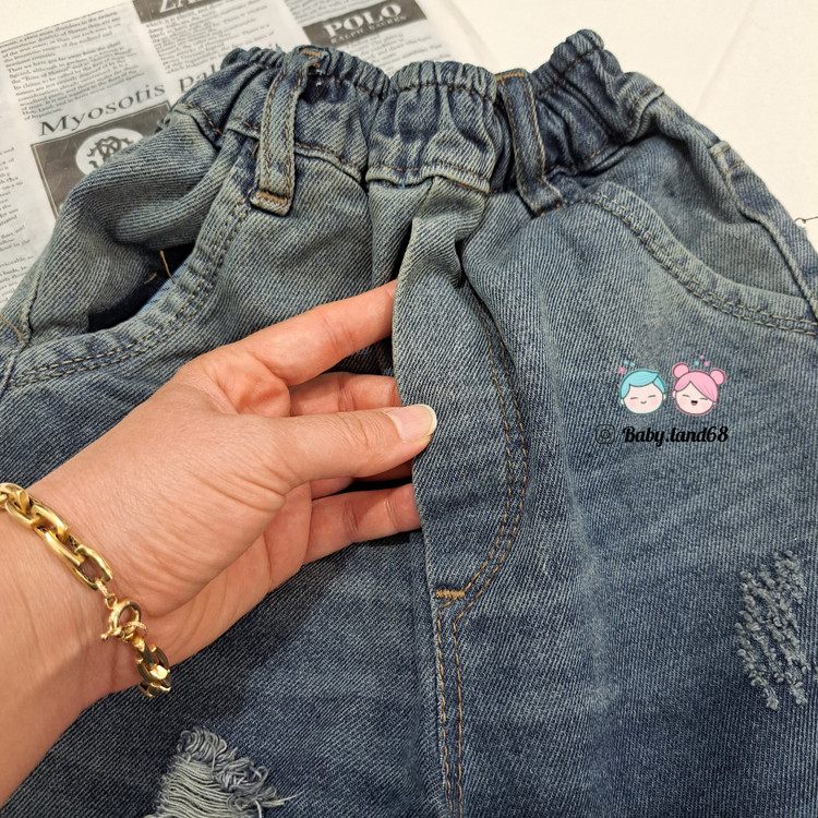 فاق شلوار لی بگ اسپرت کودک و نوجوان سایز ۶۵ تا ۱۰۰