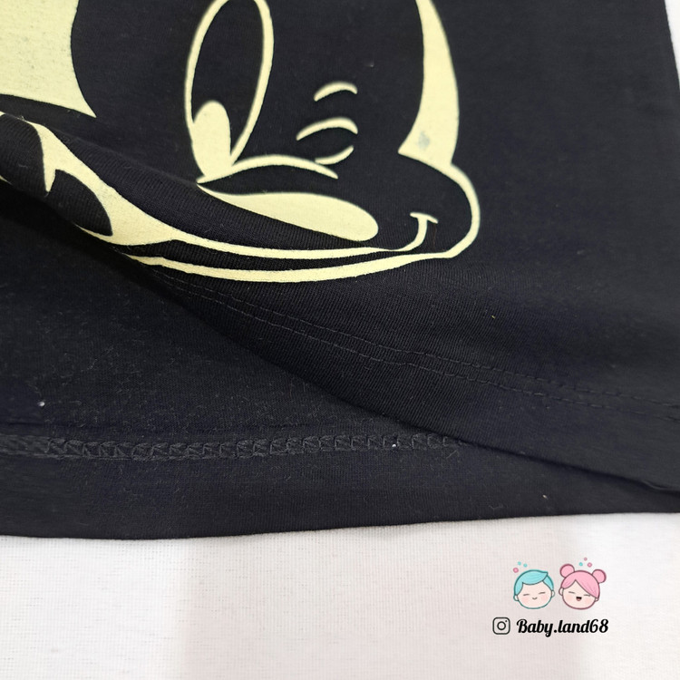 دوخت تمیز تیشرت پنبه بچگانه سایز ۴۰ تا ۵۵