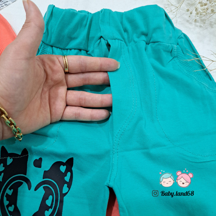 فاق شلوارک بچگانه دخترانه ۲ تا ۹ سال جنس پنبه لاکرادار درجه یک