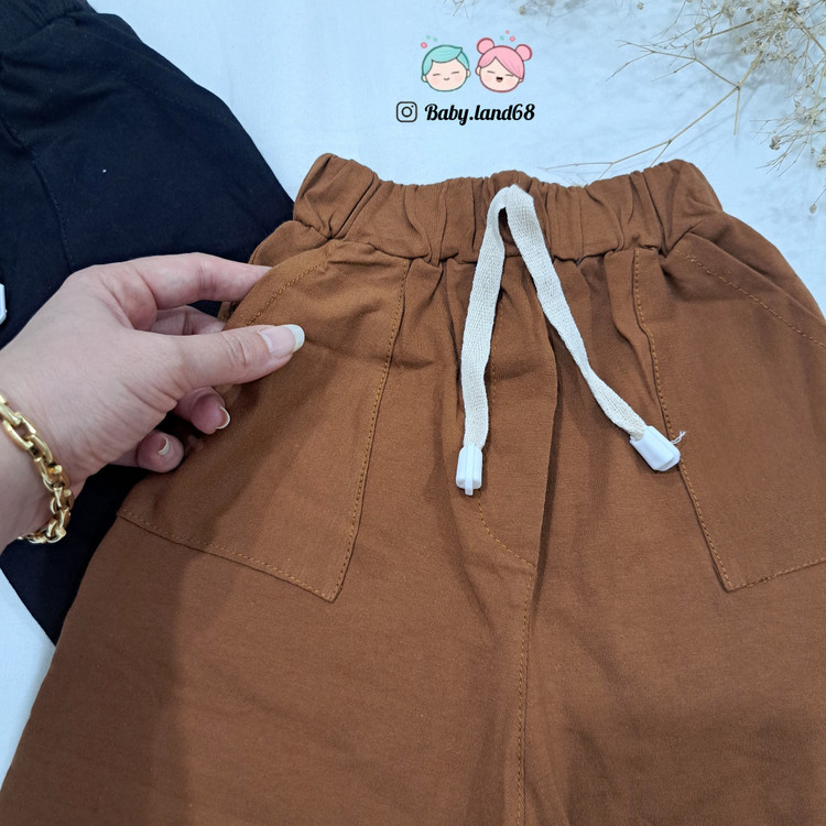 جیب شلوارک اسپرت بچگانه پنبه ای سایز ۴۰ تا ۶۰ مناسب ۲ تا ۱۰ سال